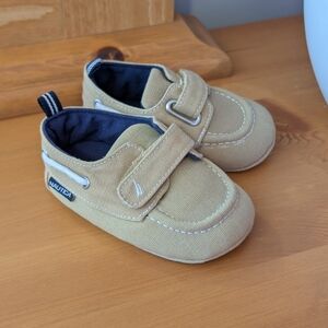 Nautica Beige Baby Walker Shoes